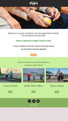 Donazione anziani
